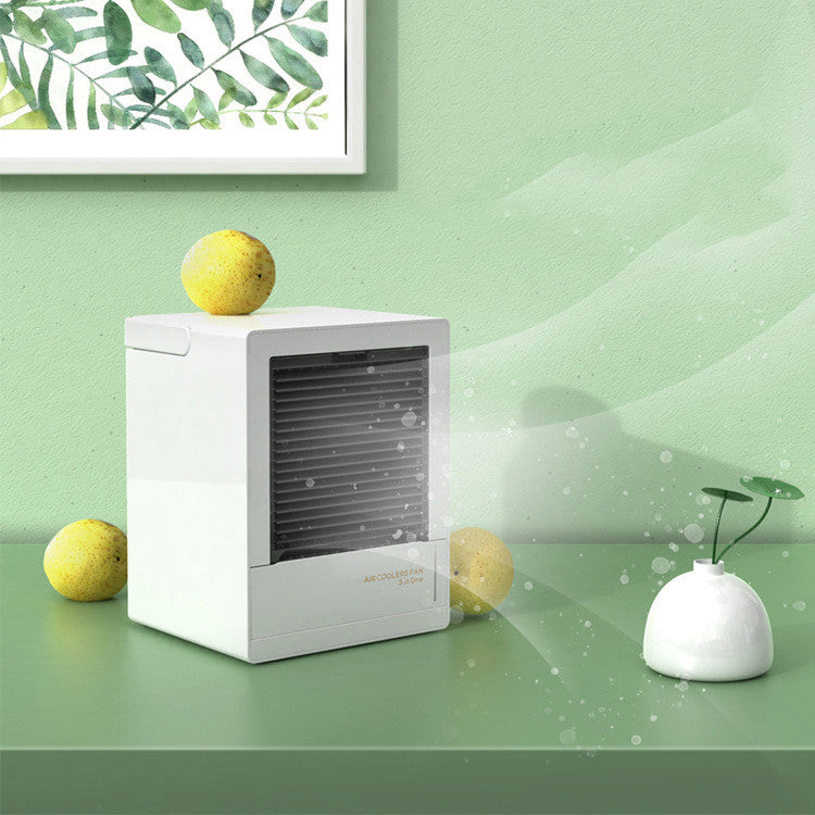 Rechargeable Desk Air Cooler Fan for Office & Outdoors