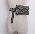 Punk Rivet Belt Bag for Mobile Phone & Essentials
