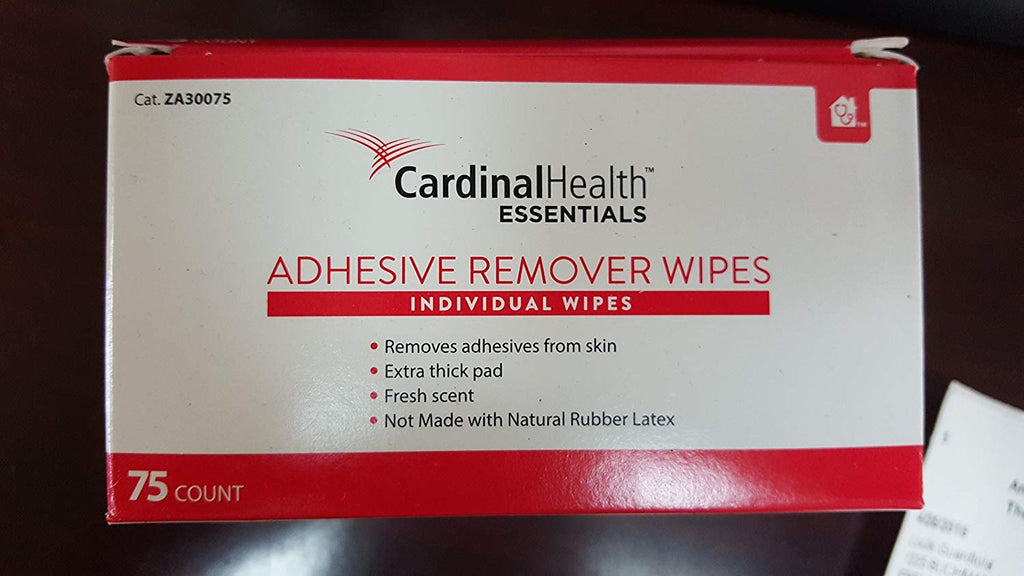 Cardinal Health Essentials Adhesive Remover Wipes