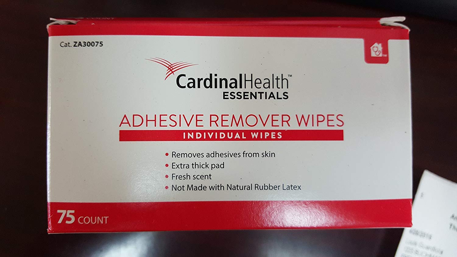 Cardinal Health Essentials Adhesive Remover Wipes