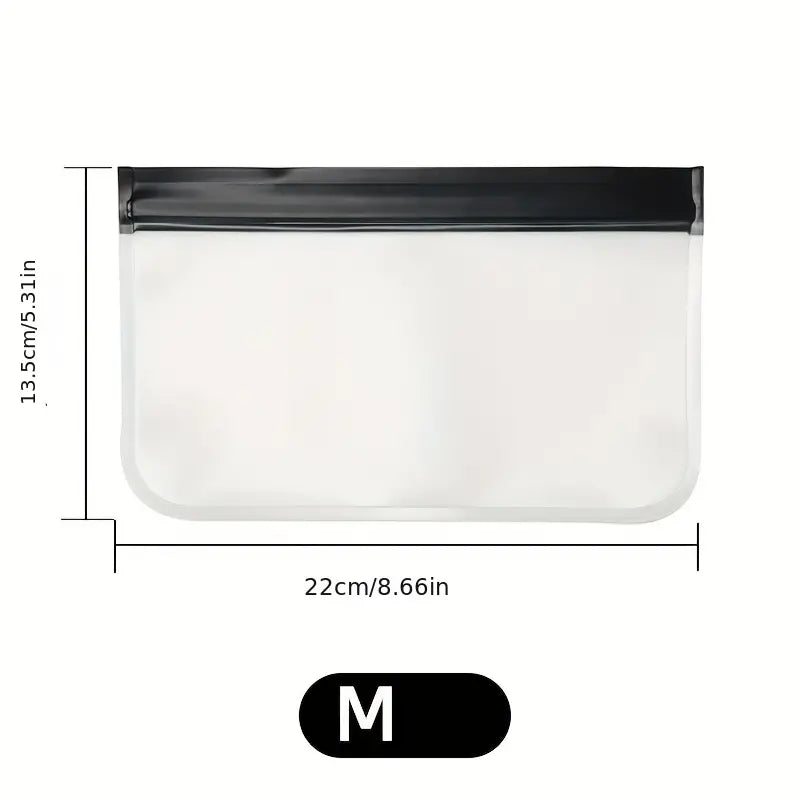 Portable Waterproof PEVA Makeup Bag for Travel Essentials