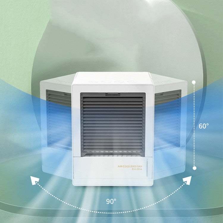 Rechargeable Desk Air Cooler Fan for Office & Outdoors