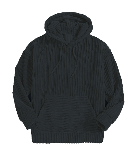 Essentials Hooded Corduroy Pullover for Men (One Piece)