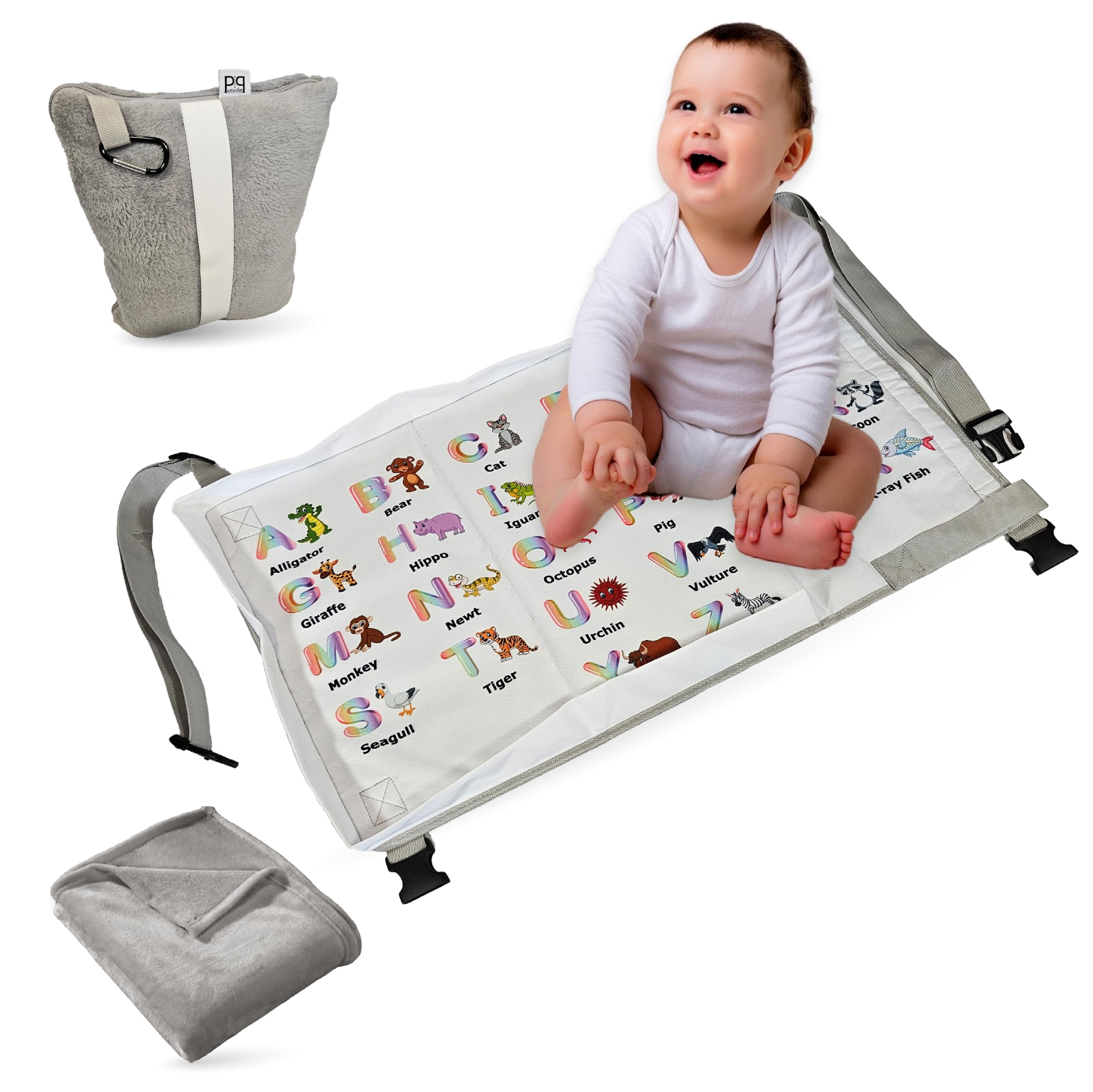 Airplane Seat Extender for Kids. Airplane Travel Essentials. Toddler Travel Essentials. Baby Travel Essentials for Flying. Airplane Footrest. Airplane Must Haves for Toddlers. PQ-Wawitos ABC-Gray