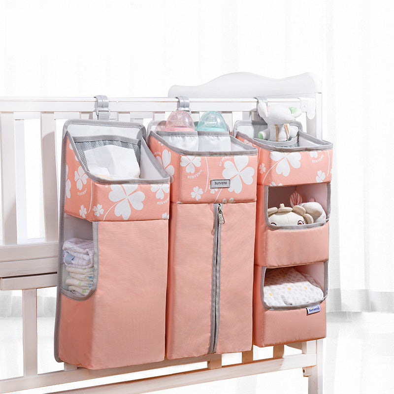 Baby Crib Hanging Organizer for Diapers and Essentials