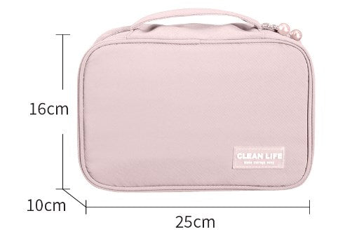 Stylish Green Makeup Bag for Organizing Beauty Essentials