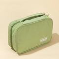 Stylish Green Makeup Bag for Organizing Beauty Essentials