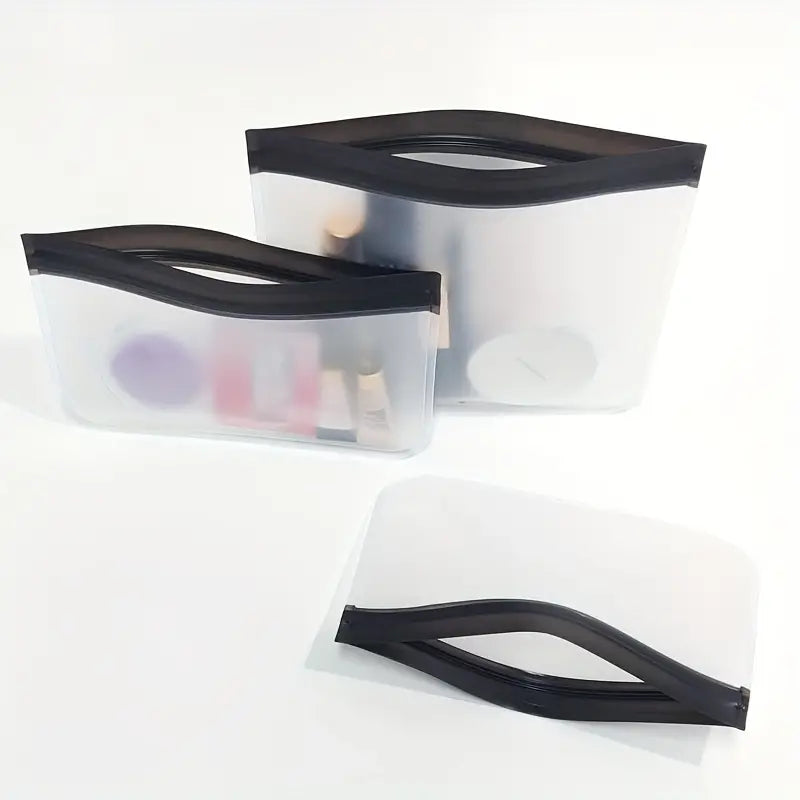 Portable Waterproof PEVA Makeup Bag for Travel Essentials