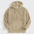 Essentials Hooded Corduroy Pullover for Men (One Piece)