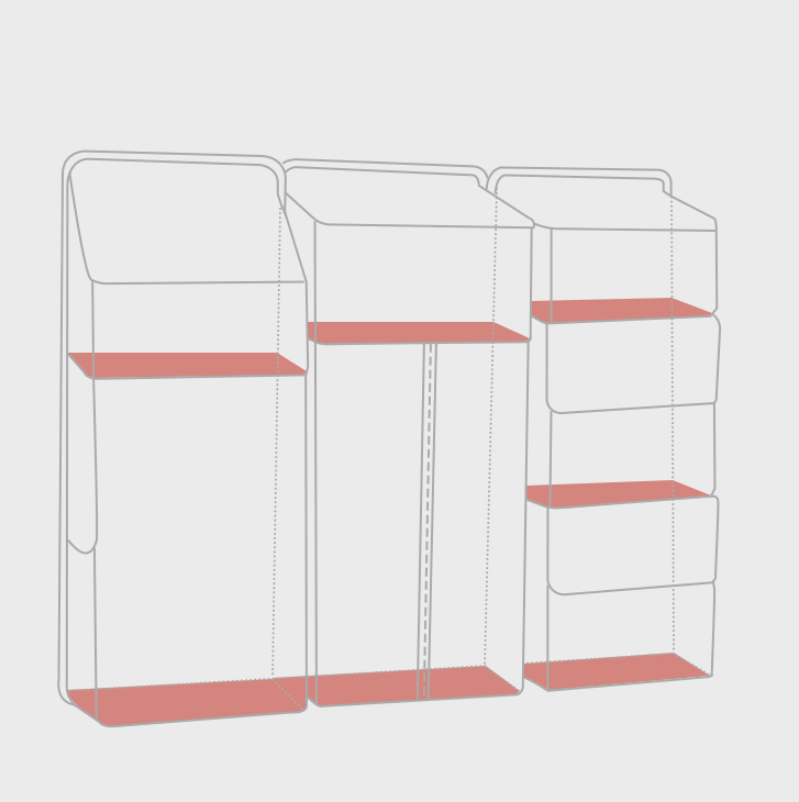 Baby Crib Hanging Organizer for Diapers and Essentials