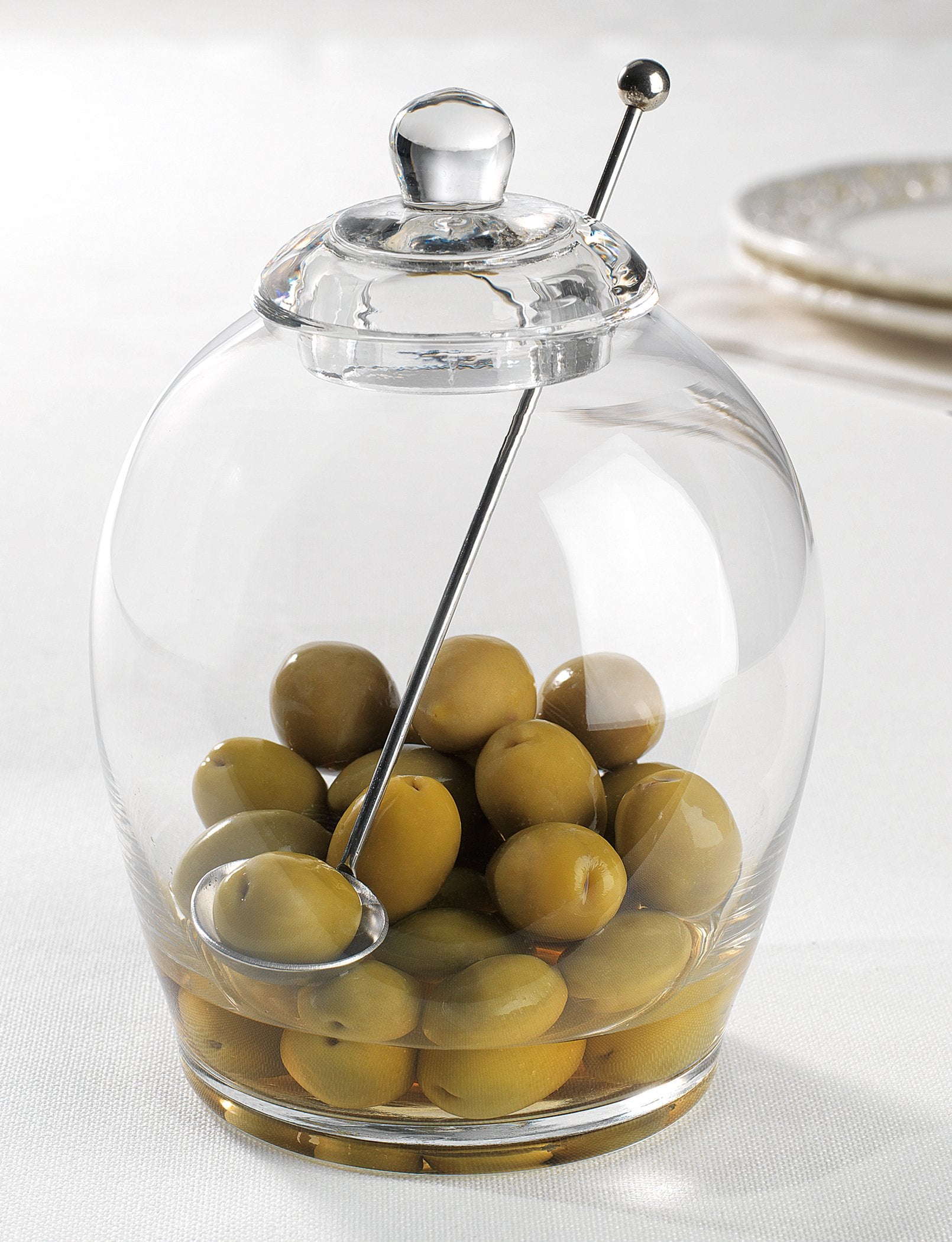 Home Essentials Bon Appet Olive Jar W/spoon